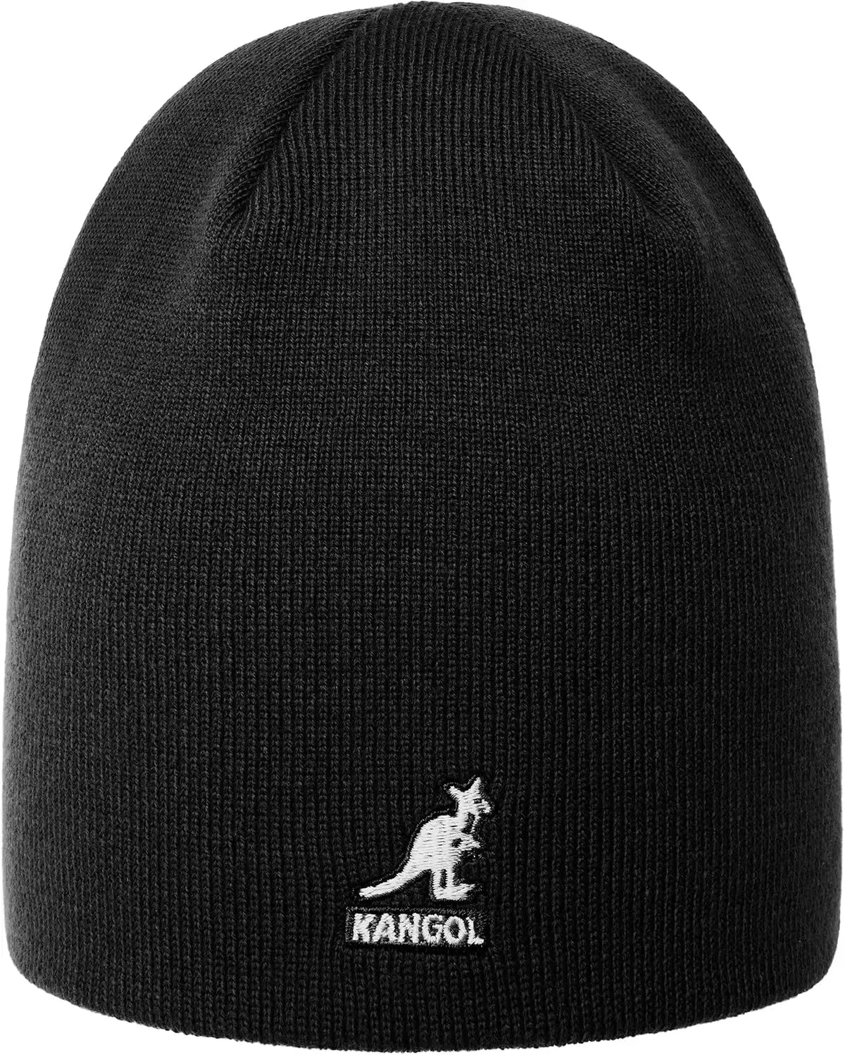 Kangol Acrylic Cuffless Beanie Pull-On Black One Size