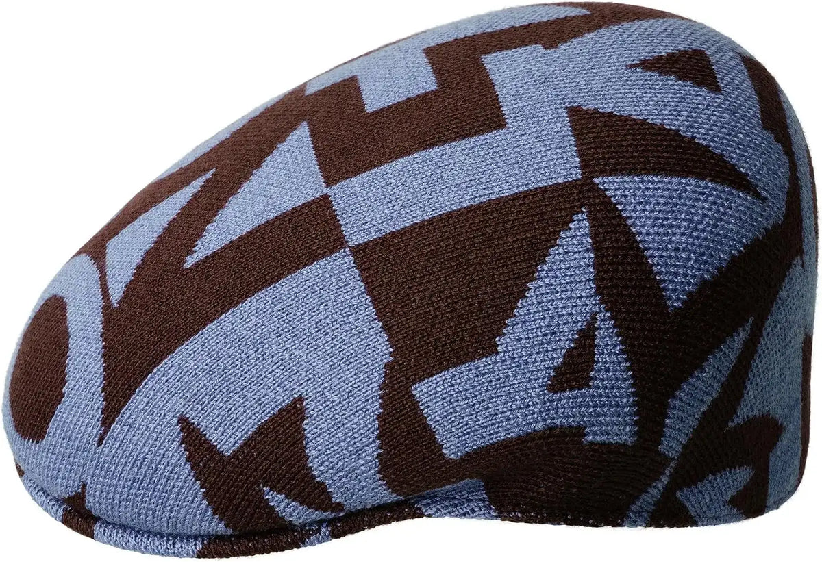 Kangol Superfan 504 Flat Cap Cocoa Powder
